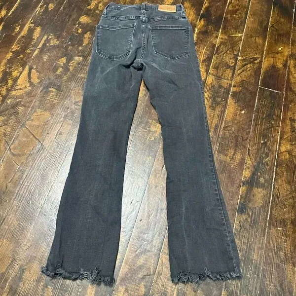 Madewell Cali Demi boot black sustainable size 23 normcore jeans - Image 4