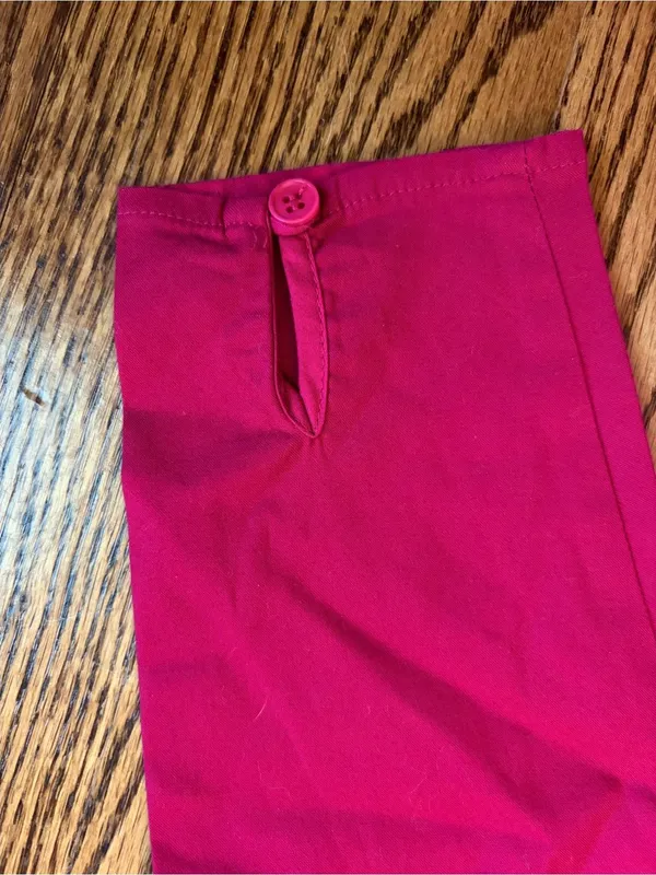 Reformation Farley Dress Corvette Hot Pink Mini Babydoll Size 10 - Image 6
