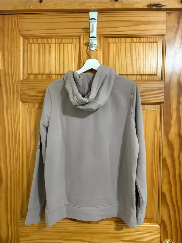 Carhartt Size Large Relaxed Fit Light Icy Pink Rain Defender Hooded Sweatshirt - Image 4