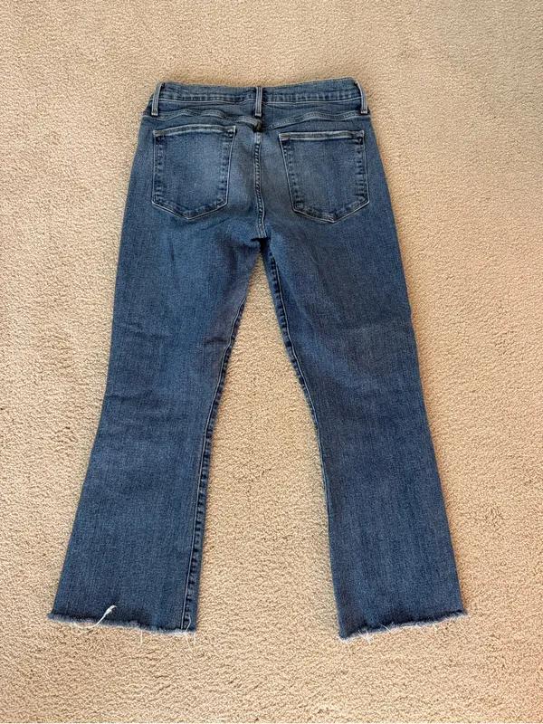 Frame Denim Le High Flare Light Blue Jeans - Image 3