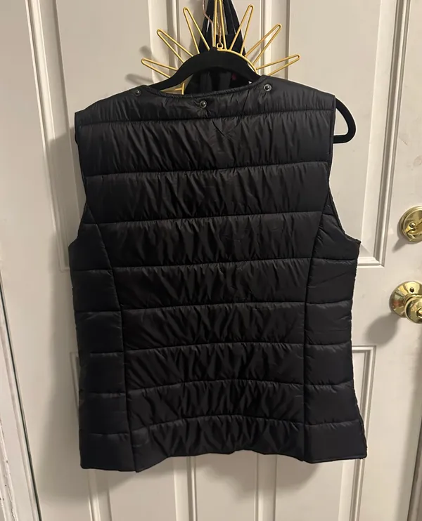Black Kenneth Cole Puffer Vest - Image 3