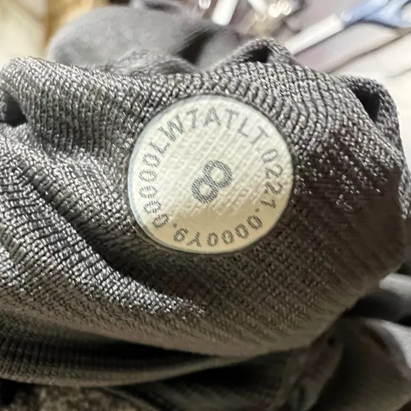 Lululemon Hotty Hot Shorts 8 Long Heather Lux Multi Black Heathered Black W7ATLT - Image 4