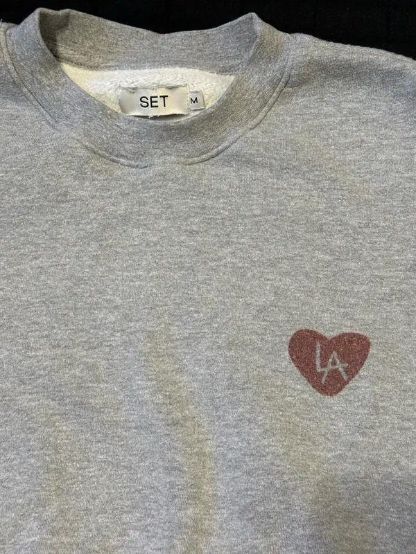 Set Active Limited Edition LA Loves You Sweatshirt M - Image 2