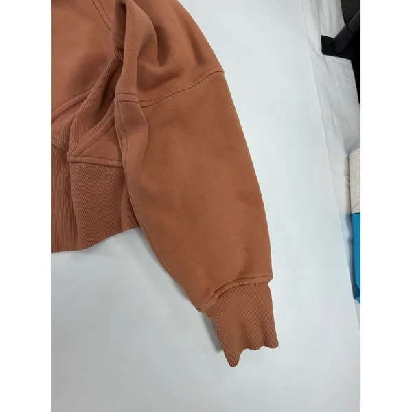 Lululemon Scuba Oversized Full Zip Hoodie Rust Orange XS/S Terracotta - Image 6