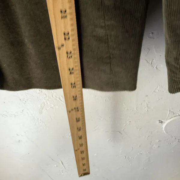 LL Bean Blazer Womens 10 Regular Brown Corduroy Stretch Classic Jacket‎ Pockets - Image 9