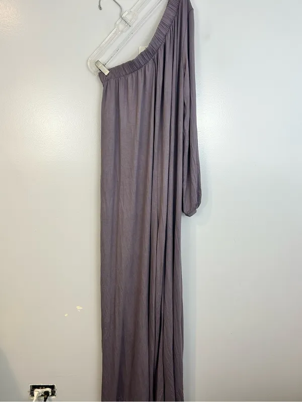 NWT Free People Beach Sunday Stroll One Shoulder Wide Leg Purple Jumper Smals - Image 6