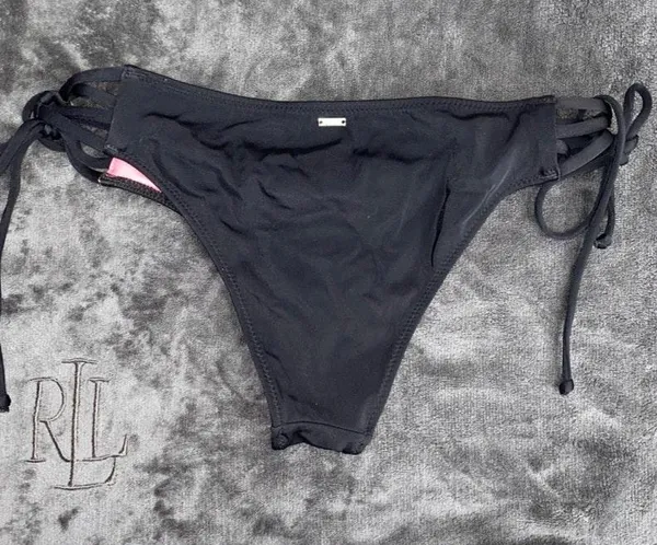 PINK - Victoria's Secret Black Bikini Bottom - Image 2