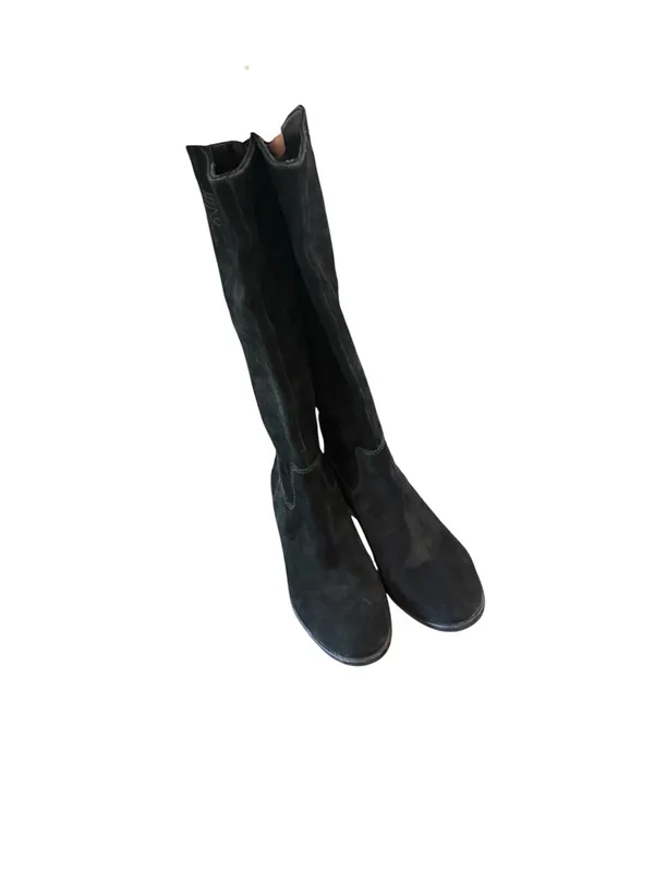 FRYE & CO Caden Stitch Suede Leather Knee High Tall Boots - Image 4