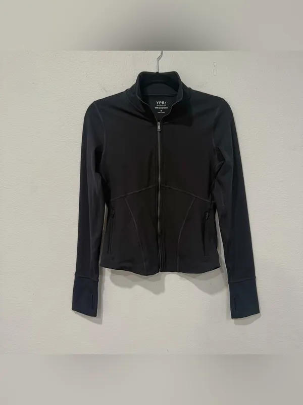 Abercrombie & Fitch YPB sculptLUX Black Jacket M - Image 3