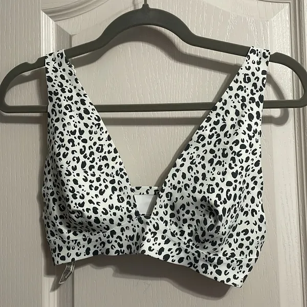 Intimately Free‎ People Erin Animal Print Scuba Bralette Coquette Lounge - Image 2