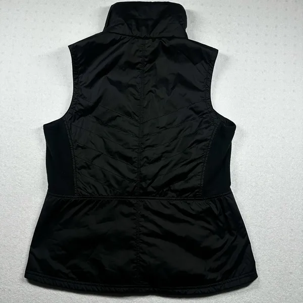 Columbia Women’s Black Puffer Vest Full Zip Outdoor Hiking Size Large - Image 5