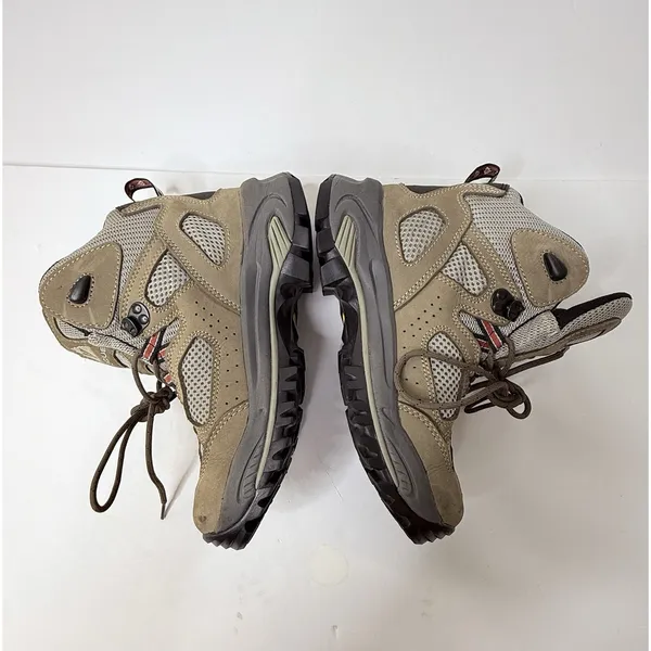 Vasque Breeze Boots Womens US 7W Brown Leather Ankle Hiking Camping Trails Climb - Image 3