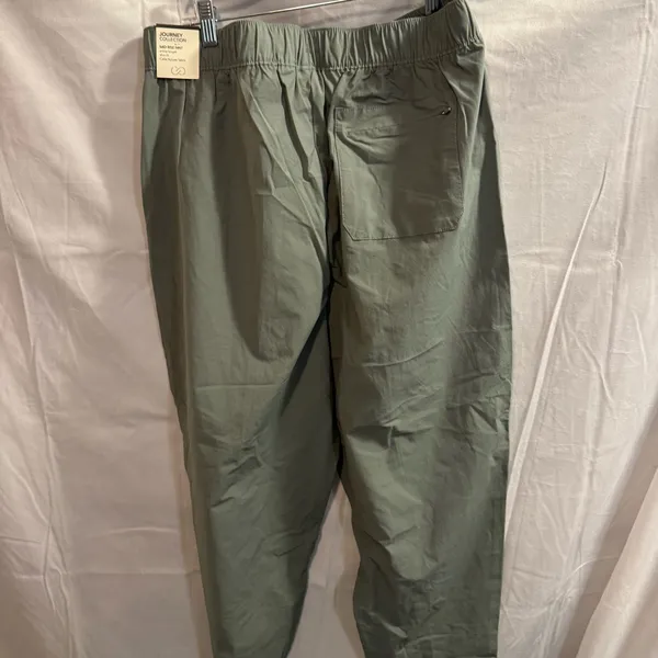 CALIA by Carrie Underwood Green Ankle Cropped Pants - Image 5