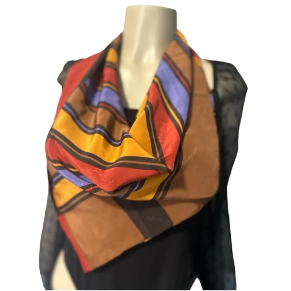 Ysl scarf Red - Image 7