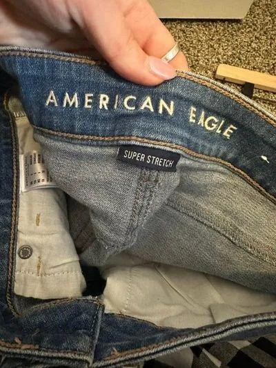 American Eagle Jean Mini Skirt - Image 4