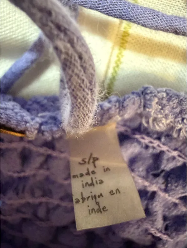 Free People Purple Lace Bralette S/P - Image 4