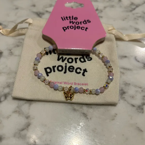 ‼️Little Words Project Butterfly Charm Beaded Bracelet‼️ - Image 3