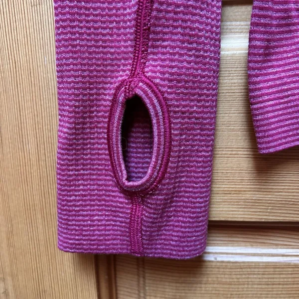 Lululemon Pink Pullover Run Swiftly Tech 1/2 Zip Long Sleeve Top 4 Gym Workout - Image 5