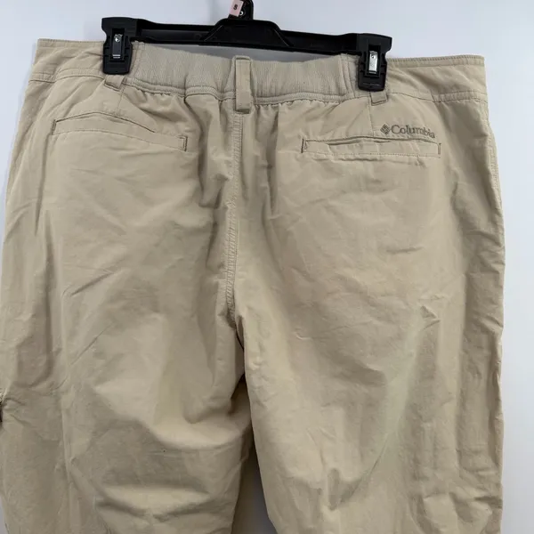 Columbia Winter Arch Cape Pants Womens XL Tan Fleece Lined Cargo Hiking NWT - Image 6