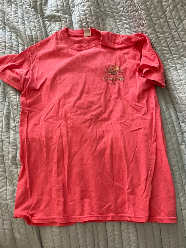 Ocean City T Shirt Red Size M - Image 2
