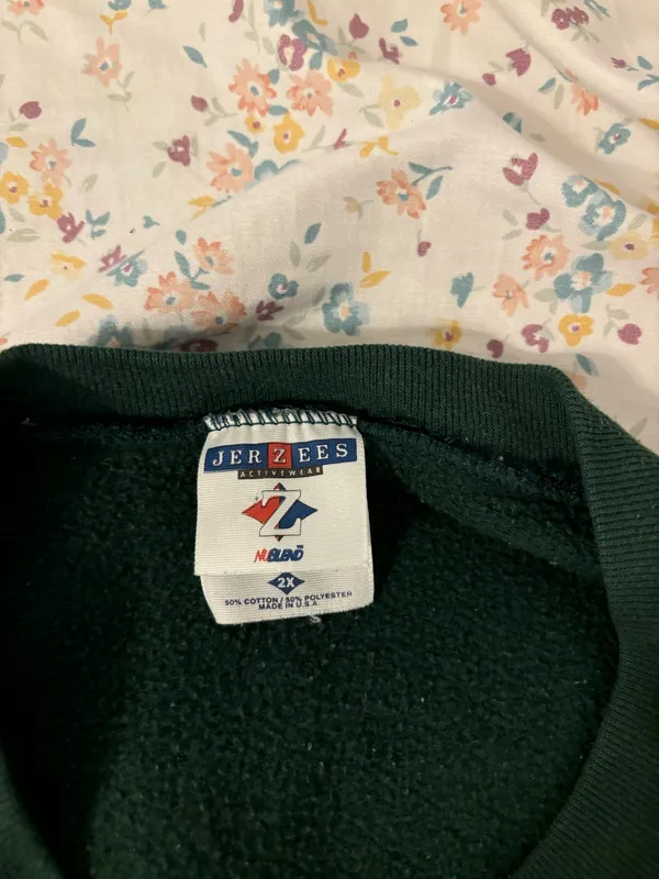 Sweatshirt Green Size oversized fit - Image 3
