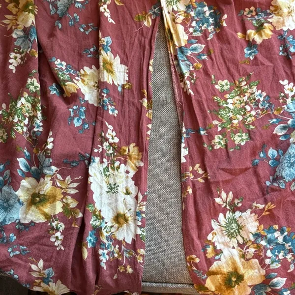 Final Touch Floral Spaghetti Strap Dress M - Image 6