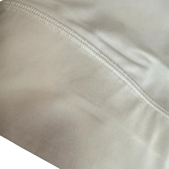 Lululemon‎ Women’s Size 4 Longline Energy Bra White Strappy Gym Yoga Sports Bra - Image 7