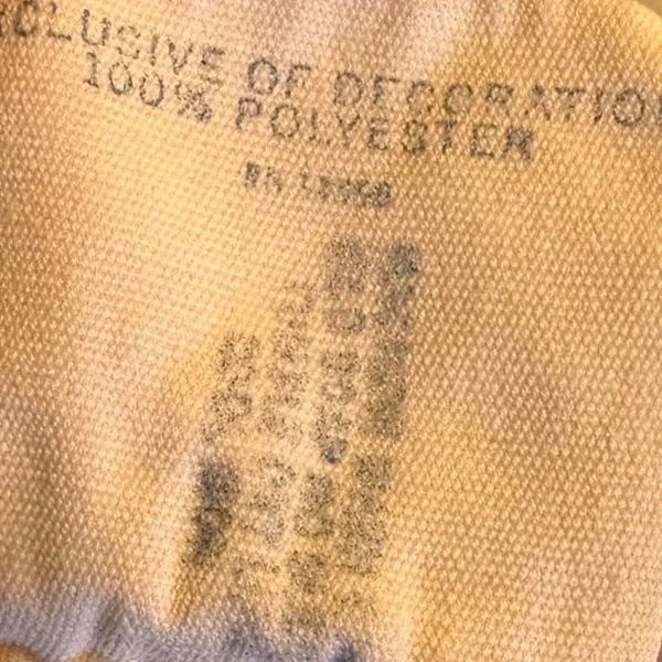 Vtg Juli Jr of Slumbertog Sheer Long Blanket Robe 1 Pocket Button Front Size 7 - Image 10