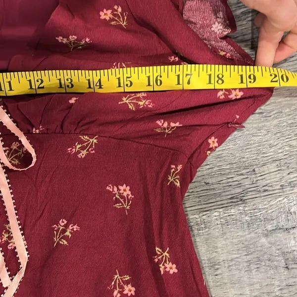 FREE PEOPLE NWt Everyone's Favorite Mini / Earth Red Combo - S ($130) - Image 9