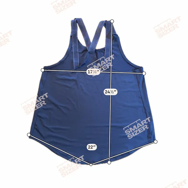 Under Armour HeatGear Tank Top Womens Size S Blue Racerback Loose Fit - Image 5