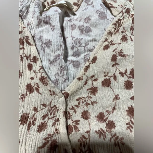 Bohme Floral Print Maxi Dress small - Image 12