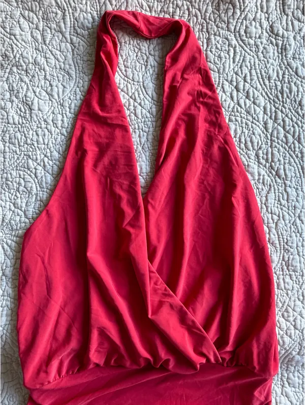 Red Halter Top - Image 2