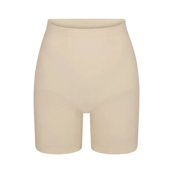 Skims Seamless Sculpt Mid Thigh Short Sand‎ NWOT size L - Image 8