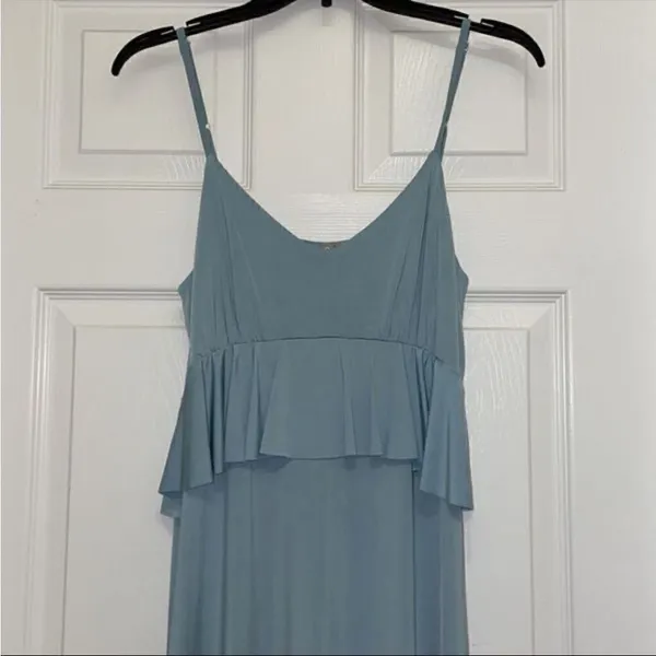 ✨ASOS DESIGN slinky midi sundress with waist ruffle - Image 2