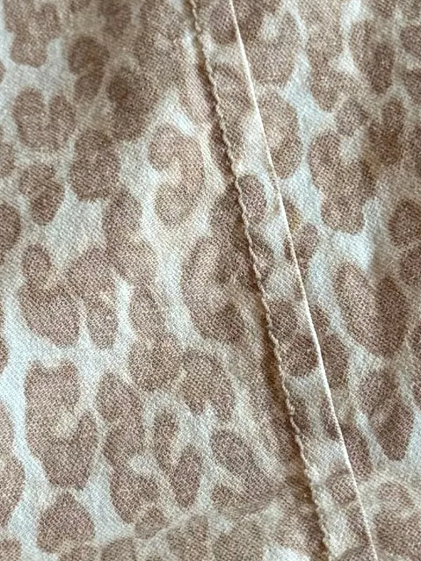 Anthropologie The Wanderer Animal Print Pants Trousers Cropped Length Size 28 - Image 6