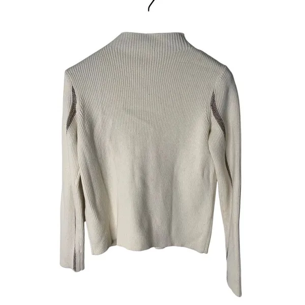 Reiss cotton wool blend sweater women's size medium - Image 2