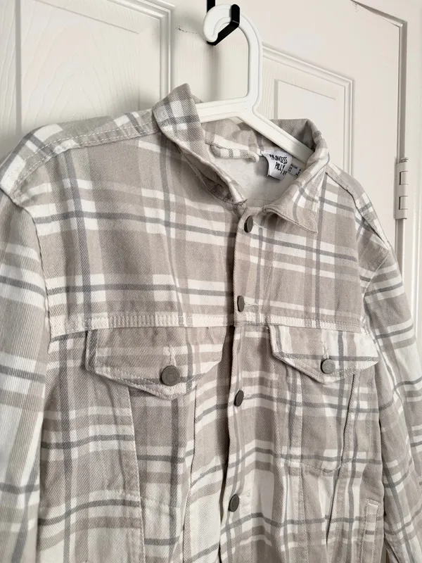 Princess Polly Jacket Denim Oversized - Image 5
