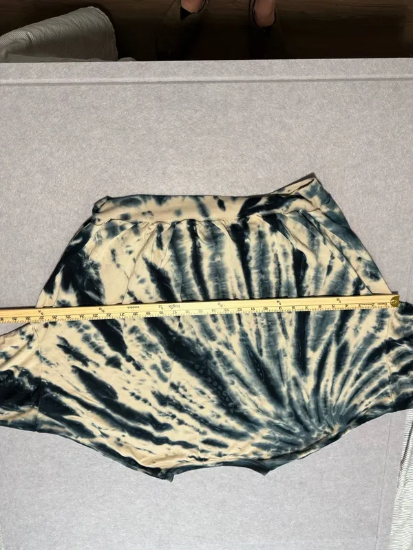 Young Fabulous & Broke Blue Tie Dye Oversized Dolman Sweatshirt Size M - Image 5