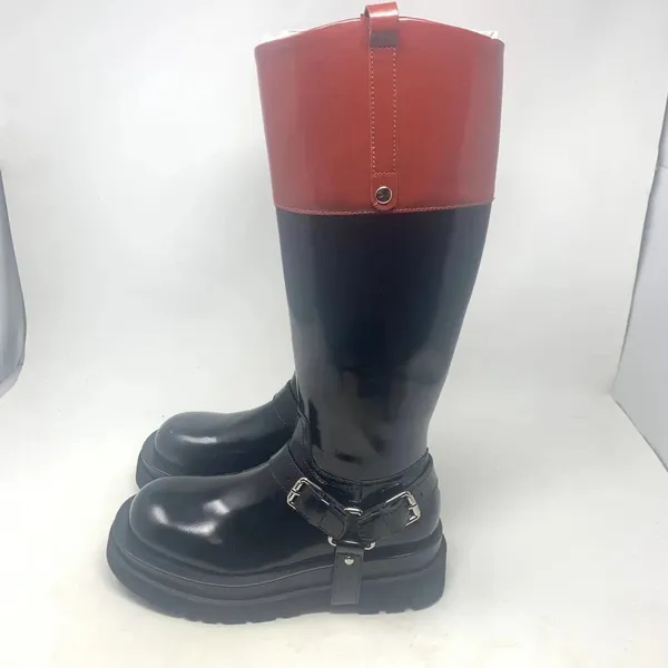 Jeffrey Campbell Friesian Riding Boots‎ Black Brown Size US 7.5 - Image 10