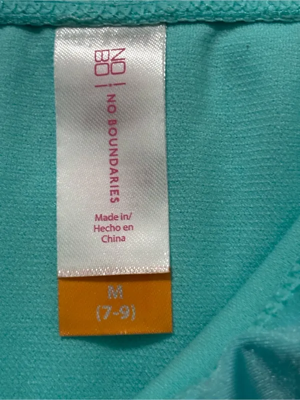 No Boundaries Bikini Bottoms Women’s Size M Turquoise Swim Bikini Bottoms - Image 6