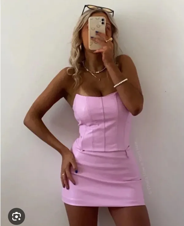 Tiger Mist Pink Cayenne Skirt - Image 3