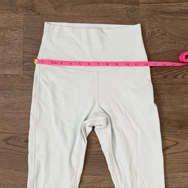Lululemon Align High-Rise Pant 28" Icing Blue Size 4 Double Lined Leggings - Image 6