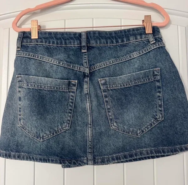 Free People Jean Skirt - Image 2