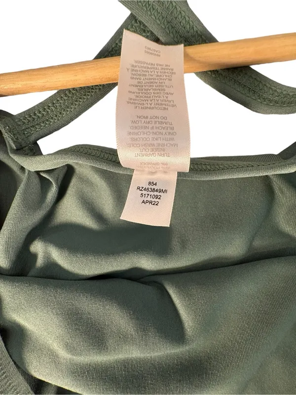 Z by Zella Outscore 2.0 Active Dress Green Built In Shorts Tennis Pickleball L - Image 7