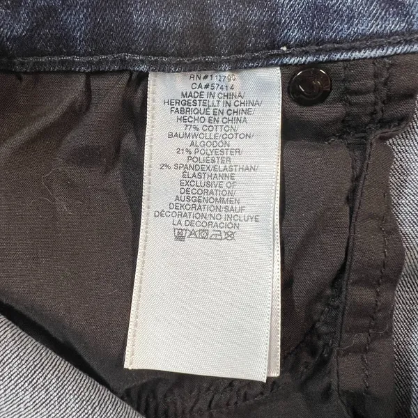 True Religion Jeans Womens 30 Becca Mid Rise Bootcut Dark Wash Stretch‎ Denim - Image 9