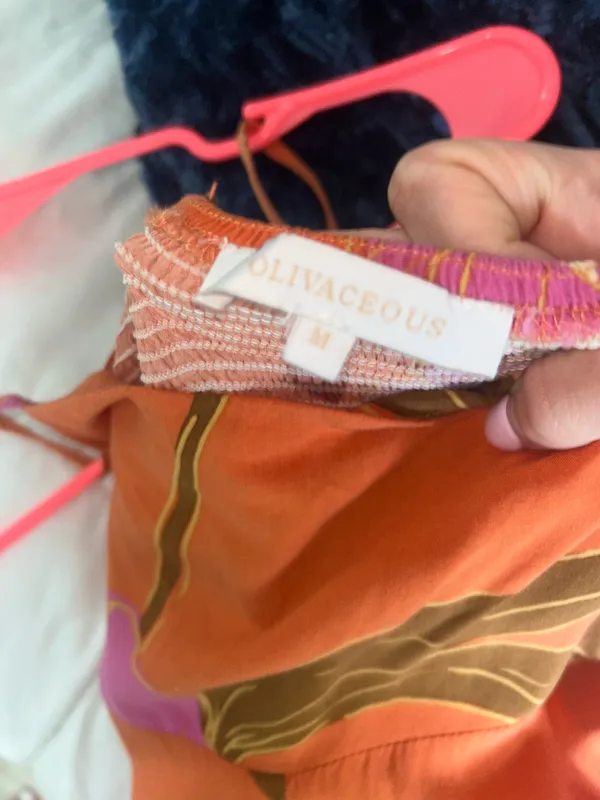 Olivaceous Orange maxi dress - Image 3