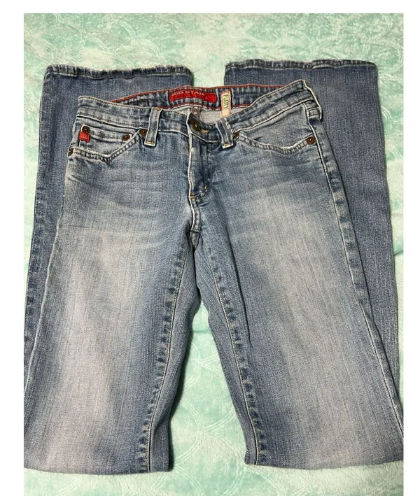 Big Star Flary Flare Jeans - Image 3