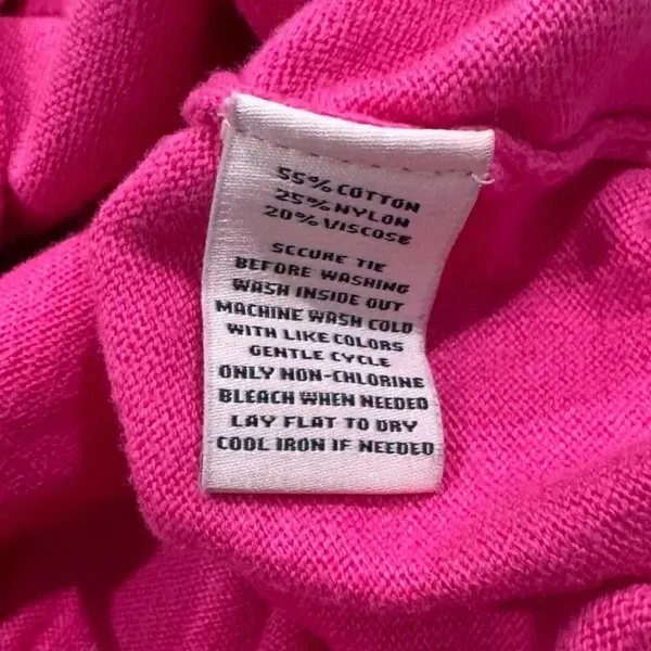 Juicy Couture Pink Pullover Lightweight Hoodie Women’s XS - Image 2