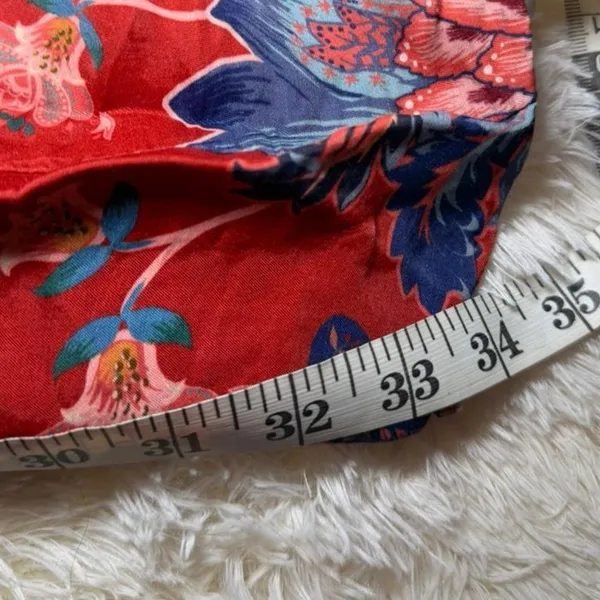 Farm Rio Red Luang Maxi Skirt Size XS NWOT. - Image 6