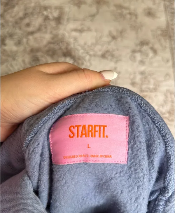 Starfit hoodie Blue Size L - Image 3